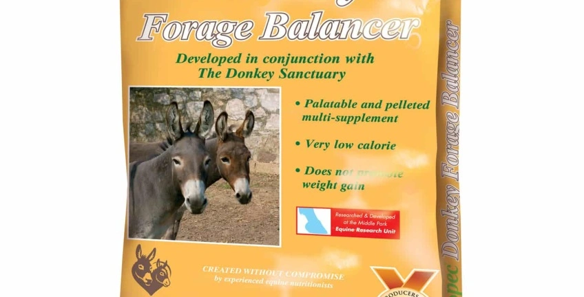 New TopSpec Donkey Forage Balancer to Aid Suffering Donkeys Worldwide