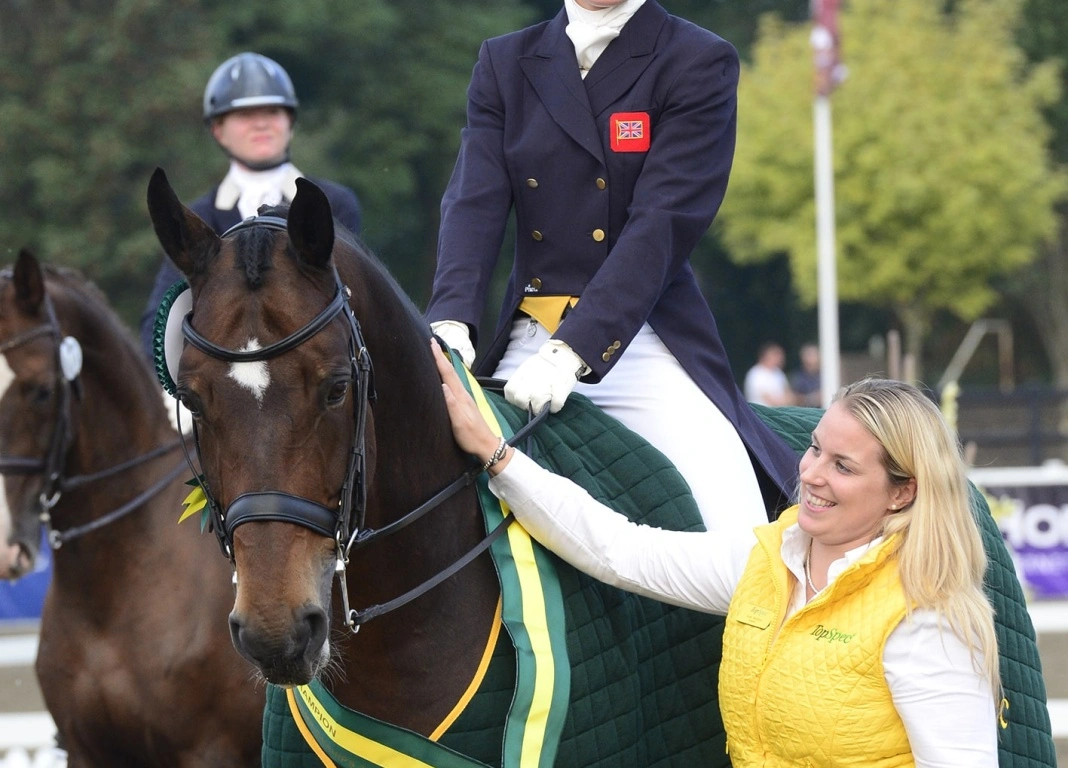 Lara and Rufus Win TopSpec Intermediate ll Championship